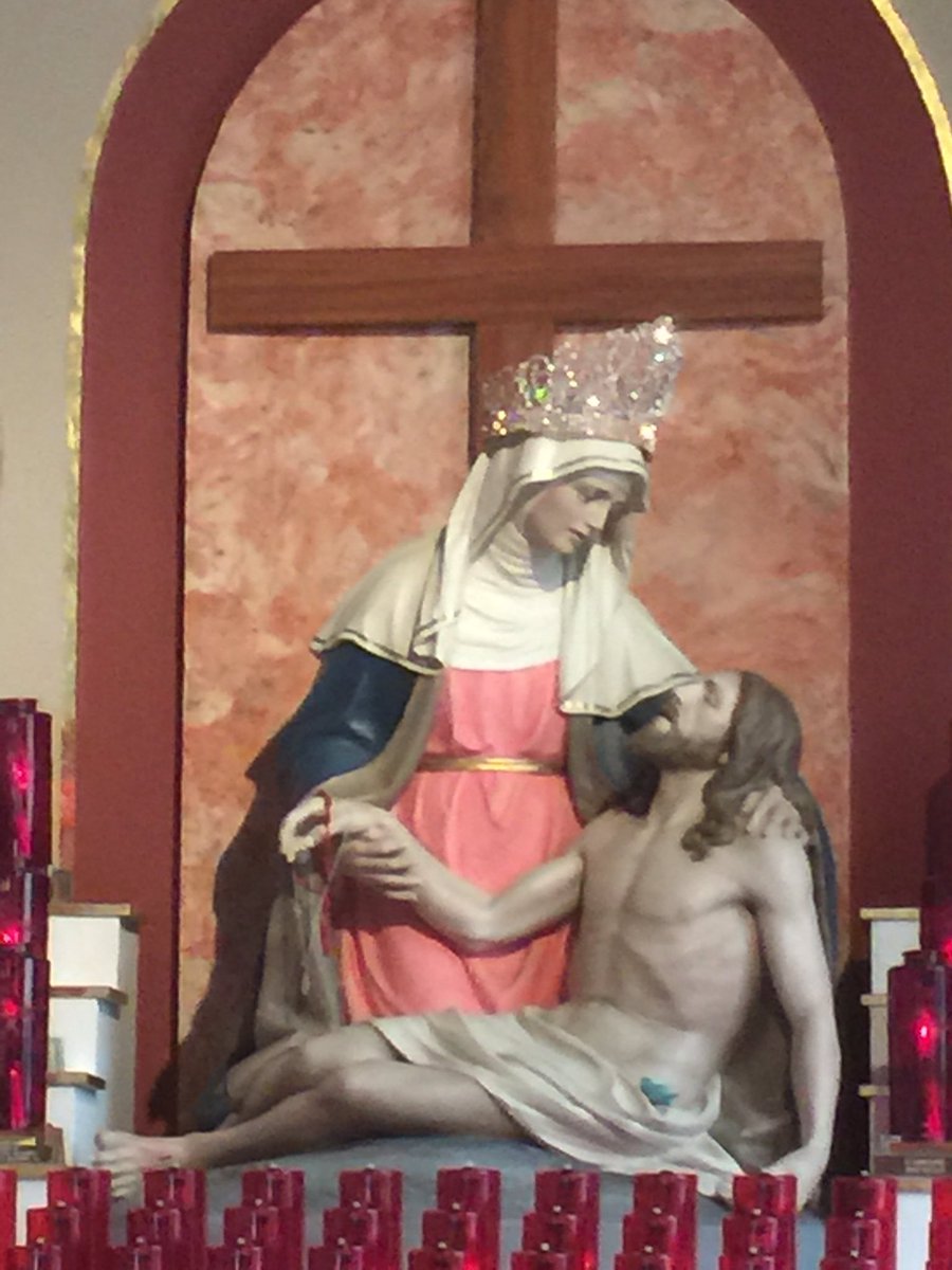 kathrynlopez's tweet photo. He would carry out His mission in misunderstanding&sorrow. #SufferingSavior #LastWords #GoodFriday #SorrowfulMother https://t.co/TcmjAiuWaP