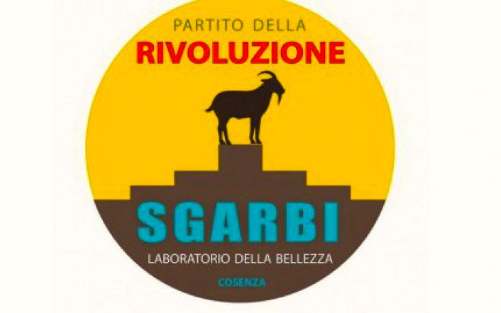 #pNews: #Sgarbi presenta la sua lista per le amministrative di #Cosenza. Il Simbolo? Una capra ovviamente.