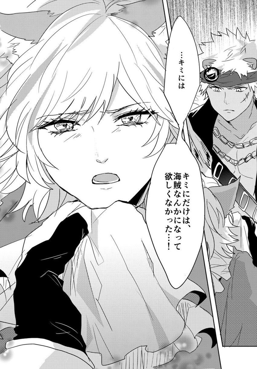 海賊と貴族で身分違いの確執ぽいもの 