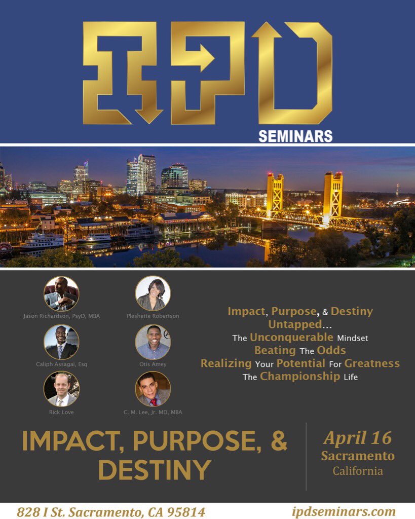 CaliphAssagai's tweet photo. Excited to speak @ #IpdSac2016. Come hear my message on Vision, Voice &amp; Value! https://t.co/7cjZeV3jX4 #motivation https://t.co/dWY0FkPupj