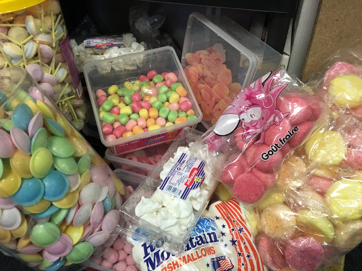 Le stock tout neuf pour les Candy Bar ! #gourmandisedujour #candybar #sweettable #wedding