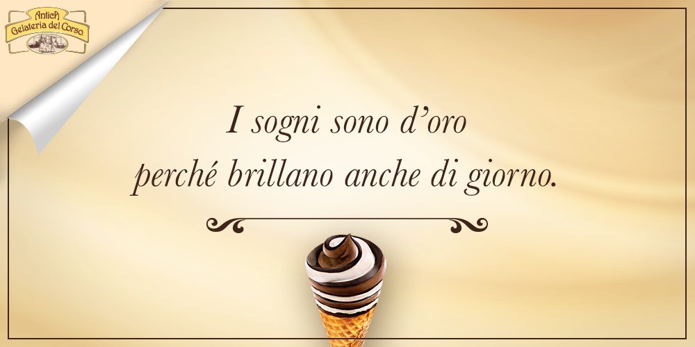 anticaAGDC's tweet photo. Sei tu che scegli i tuoi sogni. Scegli bene ;) #coccoliamocidipiù https://t.co/OYme6Smk1y