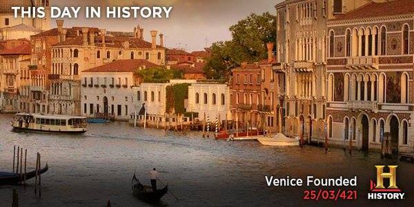 KVijayavel's tweet photo. March 25th. 421.
#ThecityofVenice #Italy is founded.
#ChurchSanGiacomodiRialto #Vatican #Rome #waterbuses #islands. https://t.co/SsHG0YOJ8I