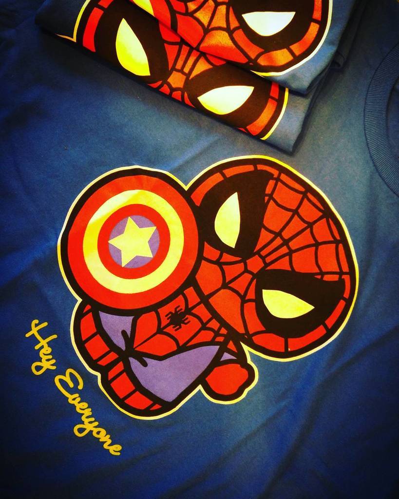 Spudmunkey's tweet photo. Always makes you feel good when a t-shirt w your OWN design comes in from @teefury! #Teefury #teefurystyle #underoo… https://t.co/hLYffW0t57