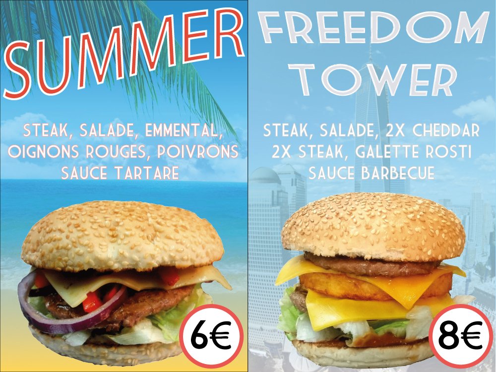 PinchBurger's tweet photo. Découvrez nos 2 nouveaux burgers printemps-été 2016 !
https://t.co/Cq5CgqURme #burger #lyon #livraison #nouveauté https://t.co/LLyHN1Z5V8