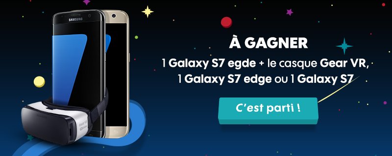 Sosh_fr's tweet photo. Tentez de gagner des mobiles Samsung S7 et S7 edge ! Jouez ici https://t.co/bLunQZf7xz https://t.co/kliaoaOBQc