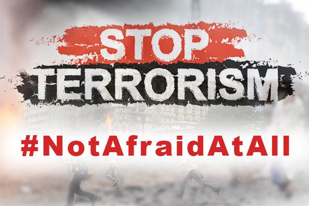 NotAfraidAtAll's tweet image. I'm not afraid of terrorism at all: igg.me/at/notafraidat…
#NotAfraidAtAll