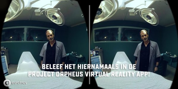 AVROTROS's tweet image. Beleef het hiernamaals in de #ProjectOrpheus-app. iOS: apple.co/21D5my4 Android: bit.ly/1Zjg7Ge