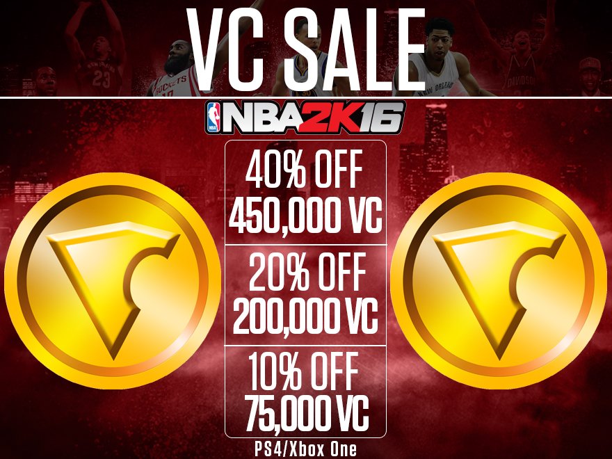 2k vc sale xbox one