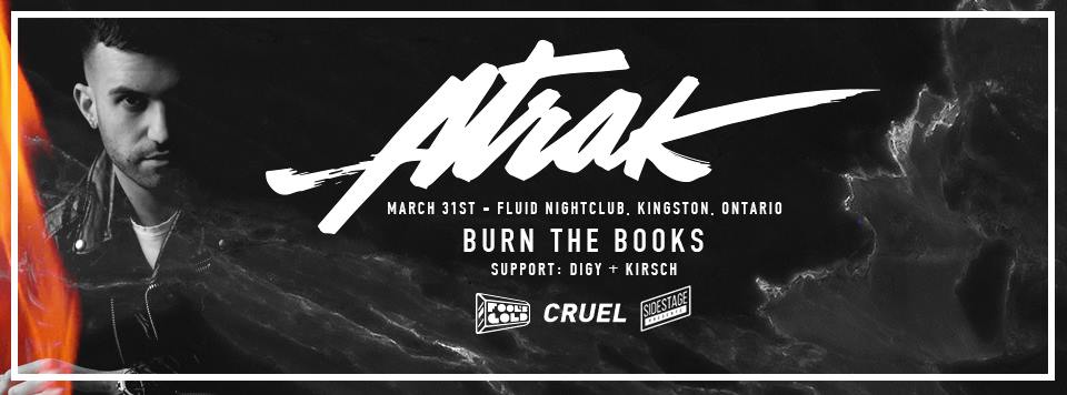 SidestageEvents's tweet photo. A-Trak hits FLUID in #Kingston March 31st!

[🎫] Tickets: https://t.co/GVJeu5wrIa
[📩] RSVP: https://t.co/Xn8BfXQqCz https://t.co/I4L5mdzS58