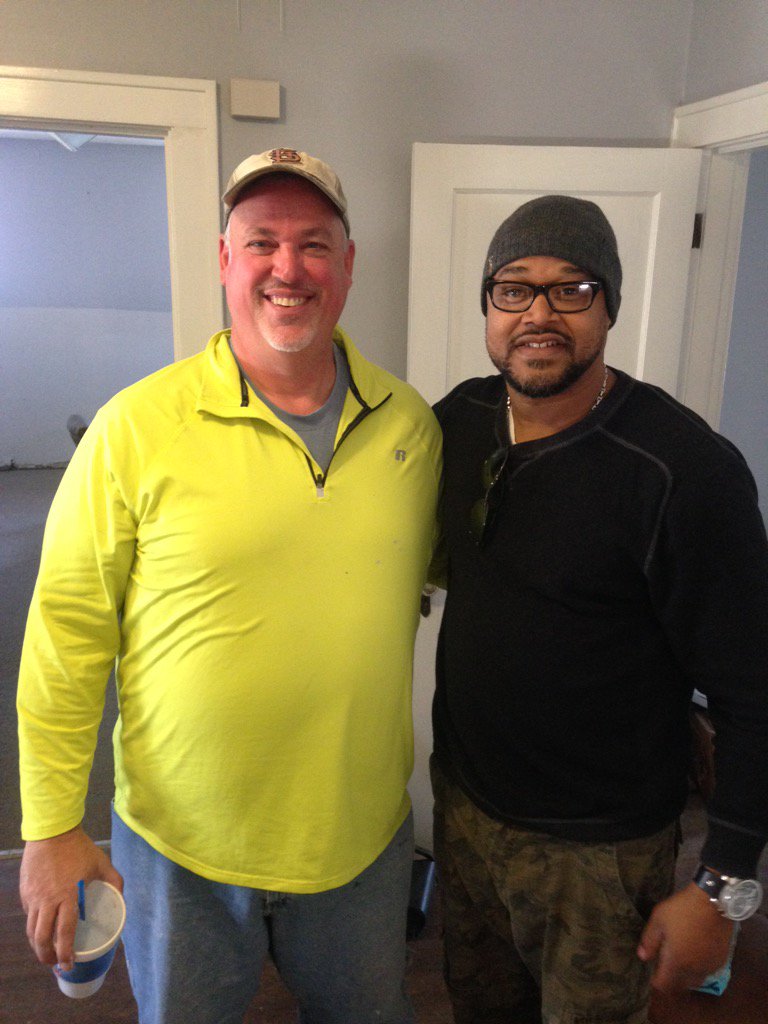 With one of my good friends &amp; mentor <a href="/MikeSHubbard/">Mike Hubbard</a>. Shout out 2 <a href="/genesiseureka/">Genesis Church</a>, serving <a href="/TheGateStl/">The Gate Church</a> #gospelpartners