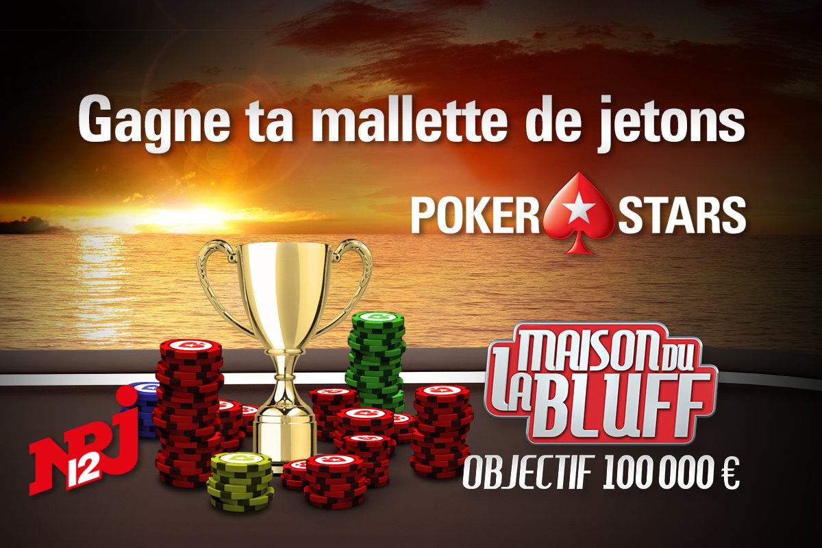 NRJ12lachaine's tweet photo. C'est parti pour #LMDB !
RT + Follow @LaMaisonDuBluff pour gagner une mallette ! Tirage au sort mardi ♠️♥️♣️♦️ https://t.co/l8Rhi8XSez