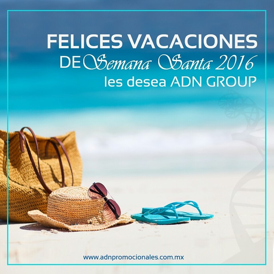 adngroup's tweet photo. #ADNgroup les desea bonitas vacaciones de #semanasanta https://t.co/q0Q9dAZShx