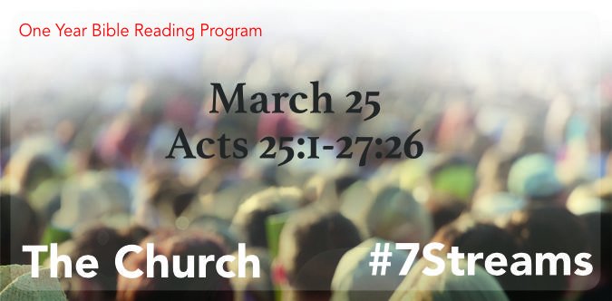 serenatravis's tweet photo. Listen to today's Scripture reading:
Acts 25:1-27:26
#TheChurchStream #7StreamsMethod
https://t.co/xEjfDHSArn https://t.co/reCSXqpR0P