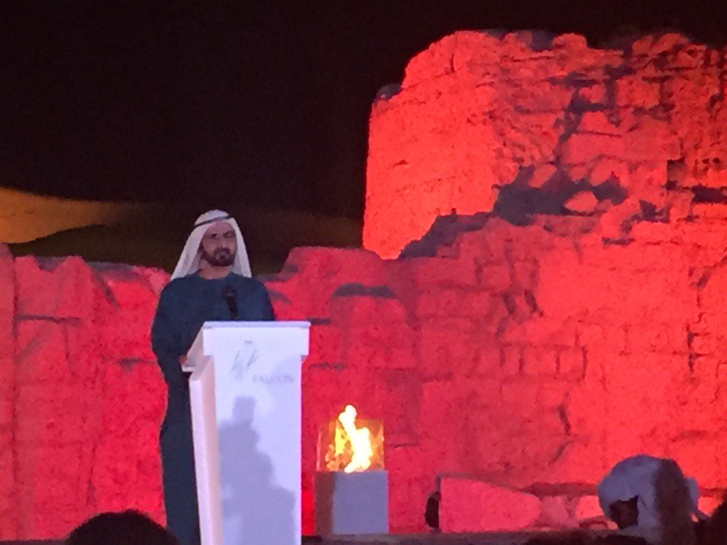 Sheikh Mohammed talking to his guests on the eve of the World Cup: I have implemented 5% of my dreams in Dubai.