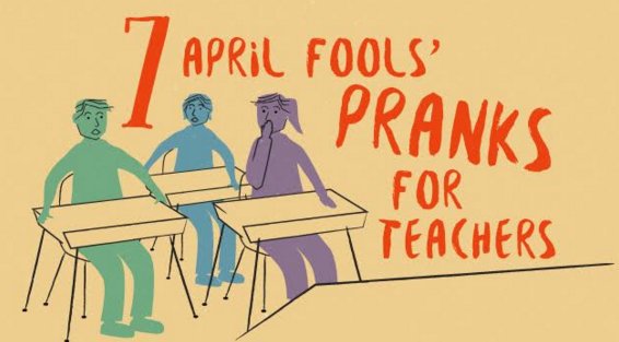 teachers_code's tweet image. 7 #AprilFools Pranks for #Teachers That Will Melt the Minds of #Students bit.ly/1SR1NUC  #TeachersCode