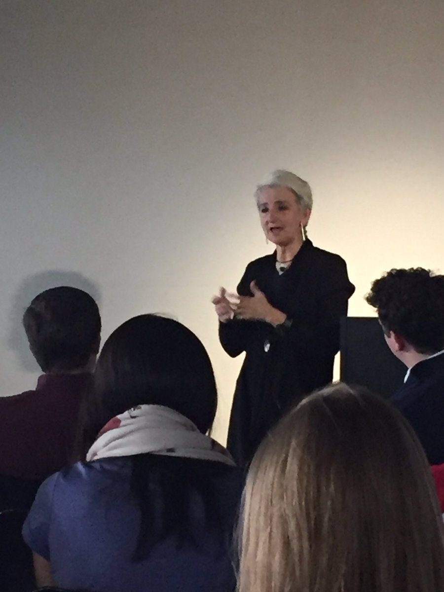 iitAIAS's tweet image. Provost Frances Bronet: "I knew at 17 I had the ability to recognize intelligent people." #iitAIAS #open_SOURCE