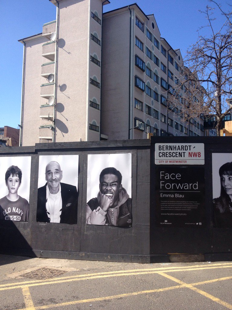JillEdelstein's tweet photo. Go to Lisson Grove to see the stunning @FaceFwd Well done to Emma Blau for her great work. https://t.co/vylyeCHHwD