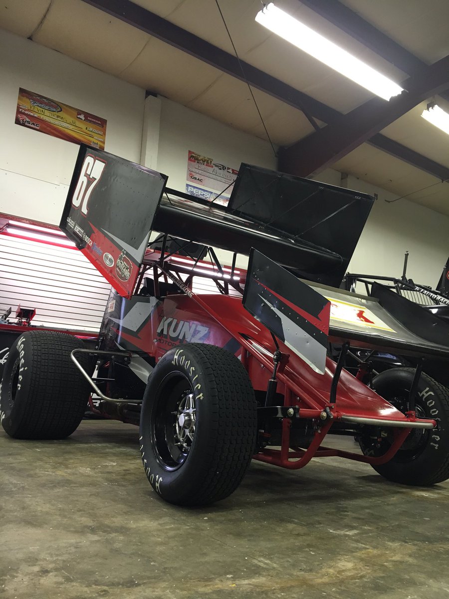 TThorsonRacing's tweet photo. Hey winged fans: Tanner and @KeithKunz Motorsports will take on @atticaracewyprk tomorrow in the #67. See you there! https://t.co/MTxW2pdvZb