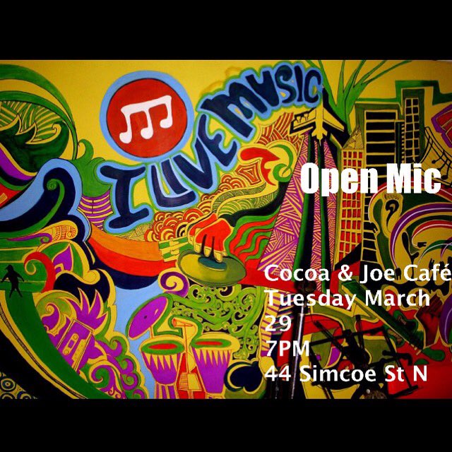 It's that time of the week again friends! Come hangout drink some coffee and support some awesome local musicians!
