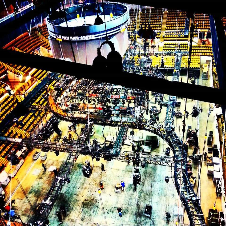 actenthusiastic's tweet image. #pantherstatearena #stagework