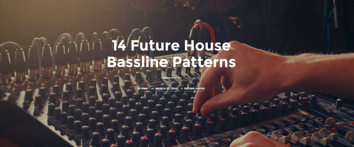 musicxtutorials's tweet image. How to make 14 Future House Basslines - NEW TUTORIAL #futurehouse
promusicproducers.com/14-future-hous…
