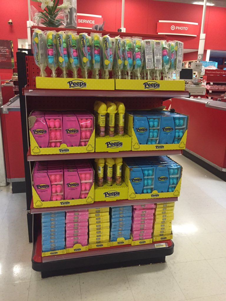 Get your last minute goodies for your #PEEPS 🐣🐰 #PEEPSONFLEEK