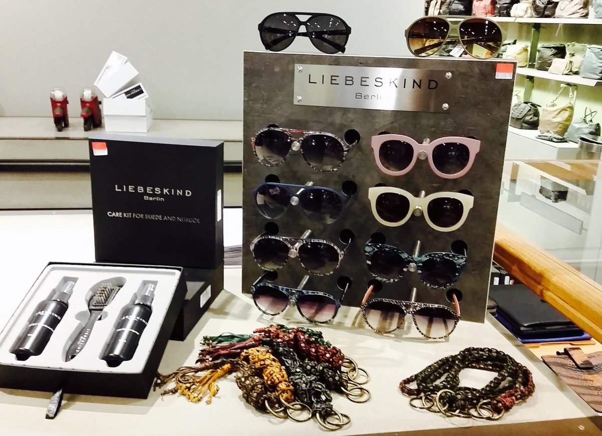 designeroutlets's tweet photo. Ab sofort gibt es in unserem @LIEBESKIND_PR Shop Sonnenbrillen-get ready for spring  B| #Liebeskind #Wolfsburg https://t.co/qvWJoEQPPr