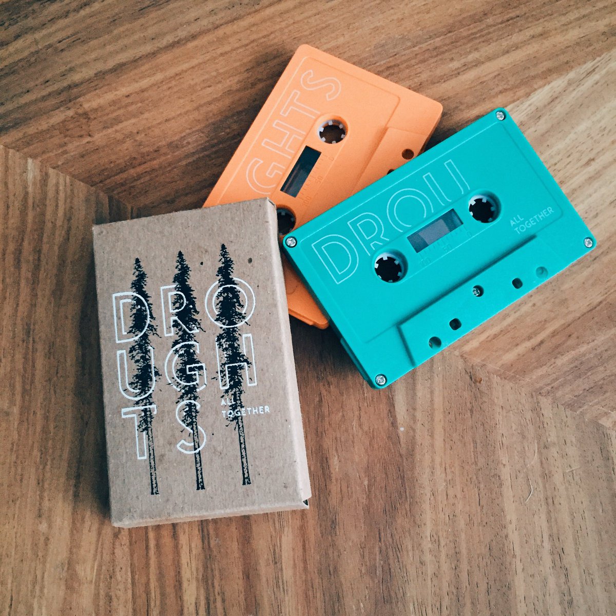 DROUGHTS's tweet image. "All Together" is out today! Order via @SxL_recs or directly from is at a show.