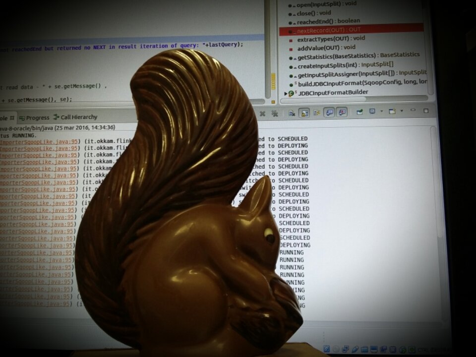 fpompermaier's tweet photo. @okkamit wishes an happy chocolate-coding Easter with @ApacheFlink :) https://t.co/i7U53pTIEU