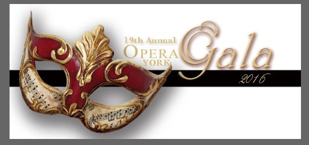 OperaYork_Ont's tweet image. JOIN US at our 19th Annual Opera Gala 2016 Saturday April 2, 2016 #OperaYorkGala- Call 905·763·7853 for #Tickets