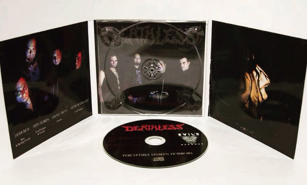Deathless "Perceptible Unseen Horrors" EP #evilsrecords #deathmetal #deathless #Panama