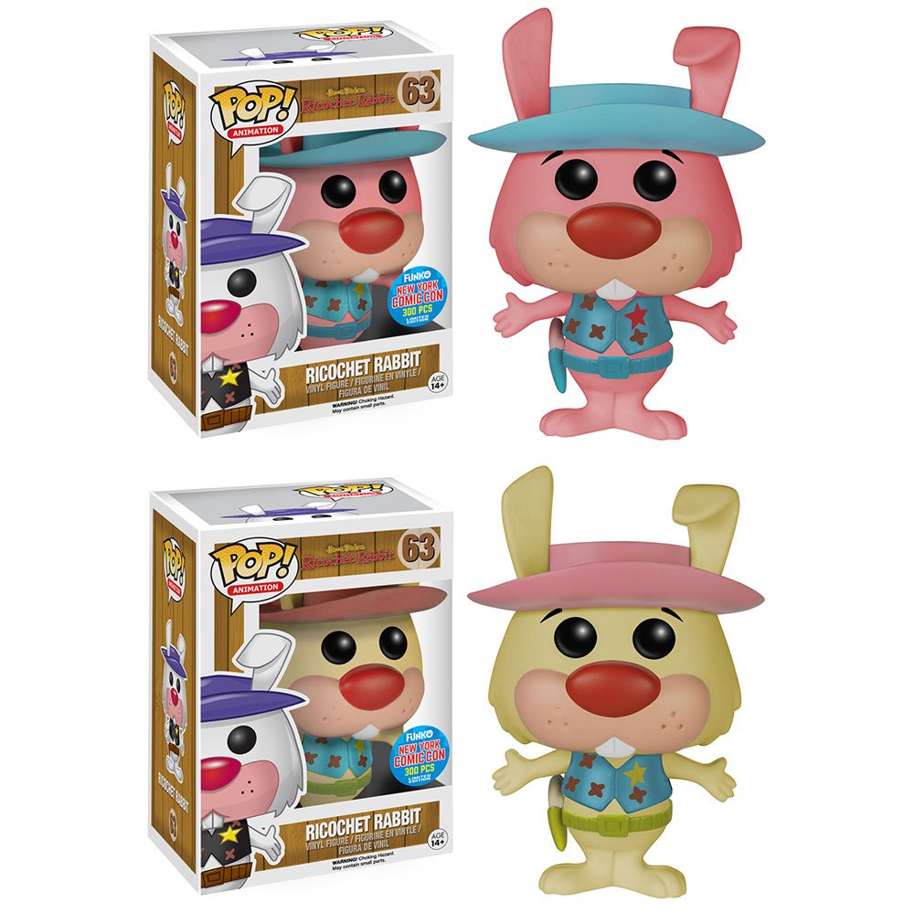 RT &amp; follow <a href="/OriginalFunko/">Funko</a> for the chance to win a set of #NYCC 2015 exclusive Ricochet Rabbit Pop! figures!