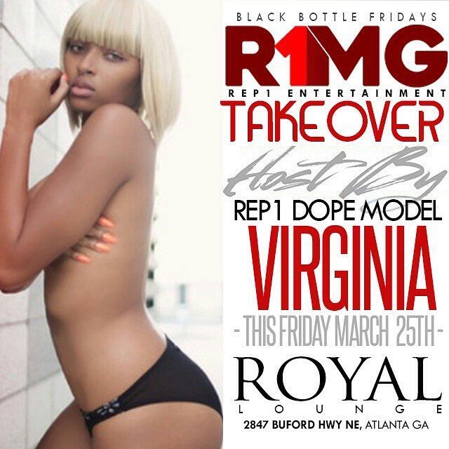 meekie75's tweet image. #2Night its THE 
REP1 TAKOVER
#BlackBottleFridays
@RoyalLoungeATL 
HOSTED BY #Rep1 @Dopemodelz 
@_ShawdyRedd @Julie…
