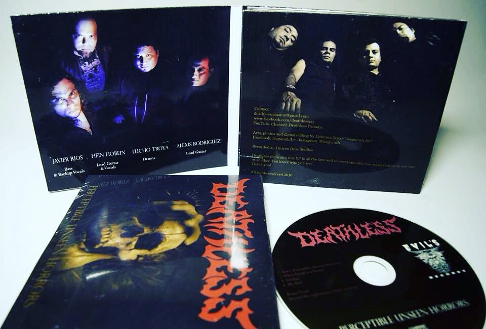 Deathless "Perceptible Unseen Horrors" EP #evilsrecords #deathmetal #deathless #Panama