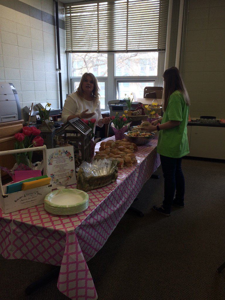 ngcauldwell's tweet image. Belated thank you to our PTSA for the wonderful luncheon this week.  We are spoiled!