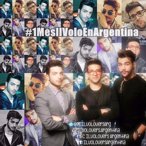 fcilvoloversarg's tweet photo. No se olviden, mañana 21hs, cuando falte 1 mes para el show en Arg, todos con el hashtag #1MesIlVoloEnArgentina. 😉 https://t.co/jJiyu3nNnk