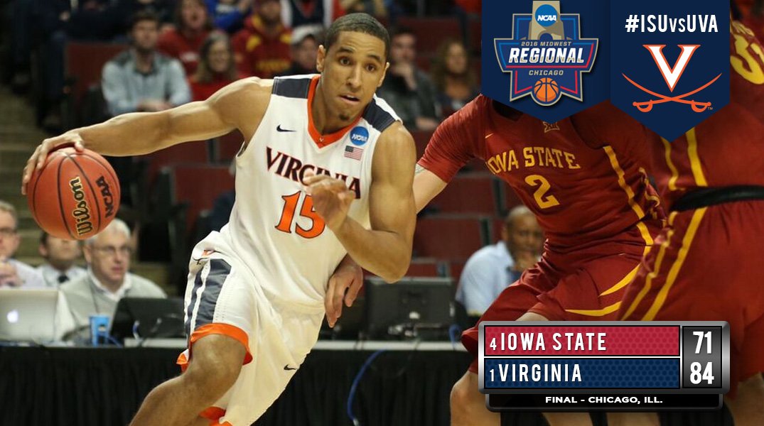 UVAMensHoops's tweet photo. Let's keep dancing! #Elite8 https://t.co/hoZVGVOPsl
