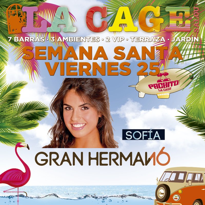 Nos vemos esta noche, invitada especial @_SofiaGH16_