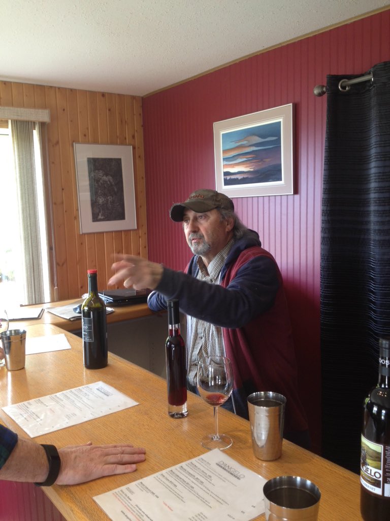 <a href="/dangelowinery/">D'Angelo Winery</a> What an incredible tasting with winemaker Sal! Highly recommended. #bcwine