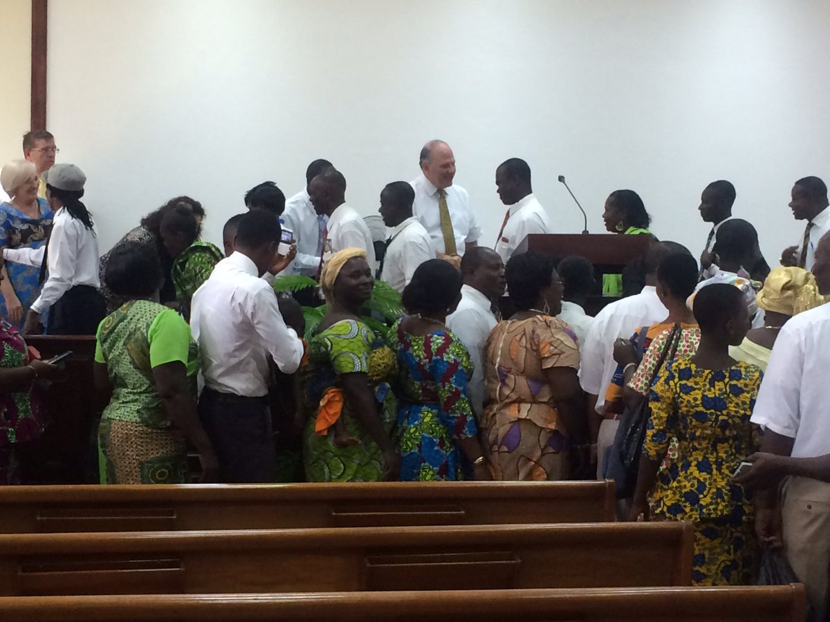 RonaldARasband's tweet photo. We just returned from a two-week trip to Nigeria and Ghana. I love ministering to the one, as the Lord has taught. https://t.co/5rPdet0qXA
