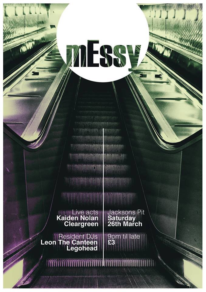 MessyClubNight's tweet photo. Listen to @cleargreenmusic's track Electric Skies
https://t.co/XPL4vbUzBB 
mEssy Sat. 26th March. #Oldham #Music https://t.co/ChGTqsP1Id