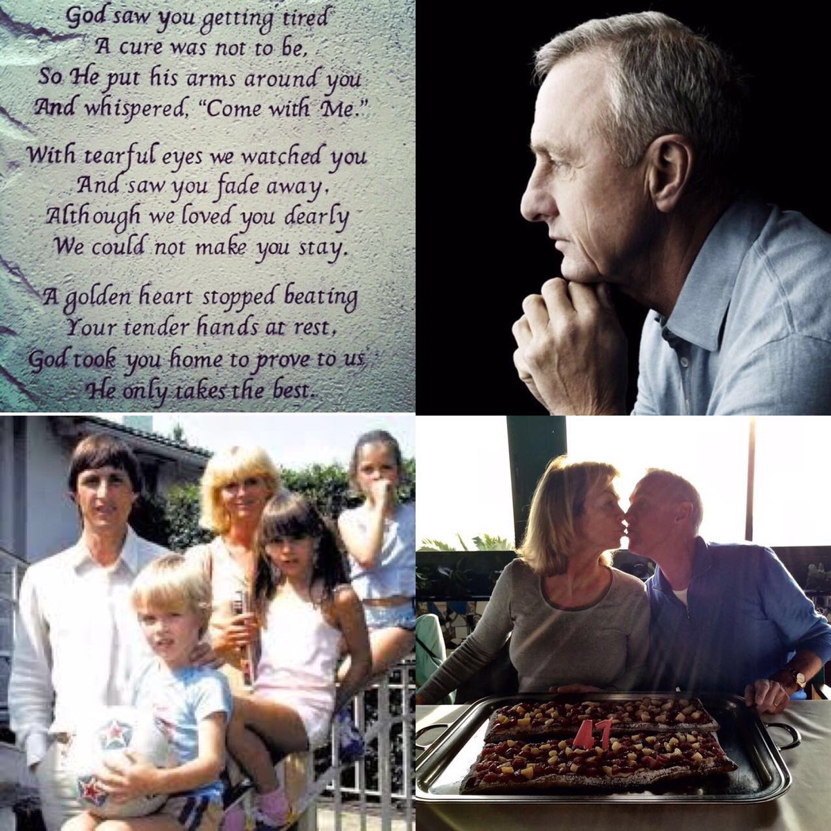JordiCruyff's tweet image. A husband, a father, a grandfather. We will miss you like crazy, it will be hard but I hope we will make you proud.
