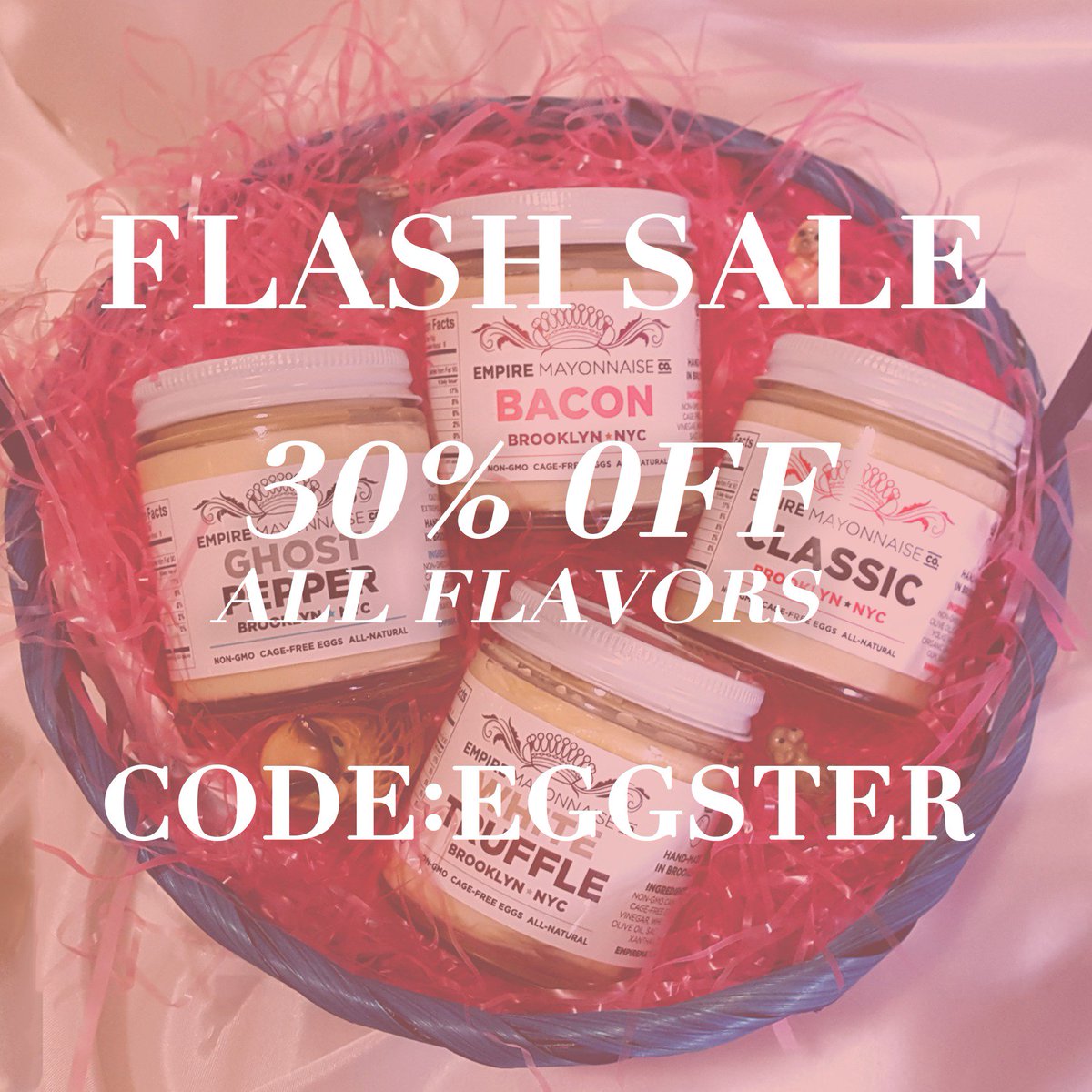 empiremayo's tweet photo. CODE: EGGSTER ~ Now till Wednesday save 30% off on ALL flavors!
https://t.co/PKU7SWENpO https://t.co/hVoHXLu4is