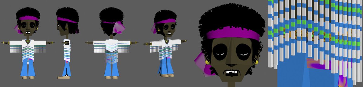 CoderSuperStar's tweet photo. Afro Zombie
#RSMFzzTG #indiedev #blackexplosion #AndTheWindCries https://t.co/lXfVNsaXjO