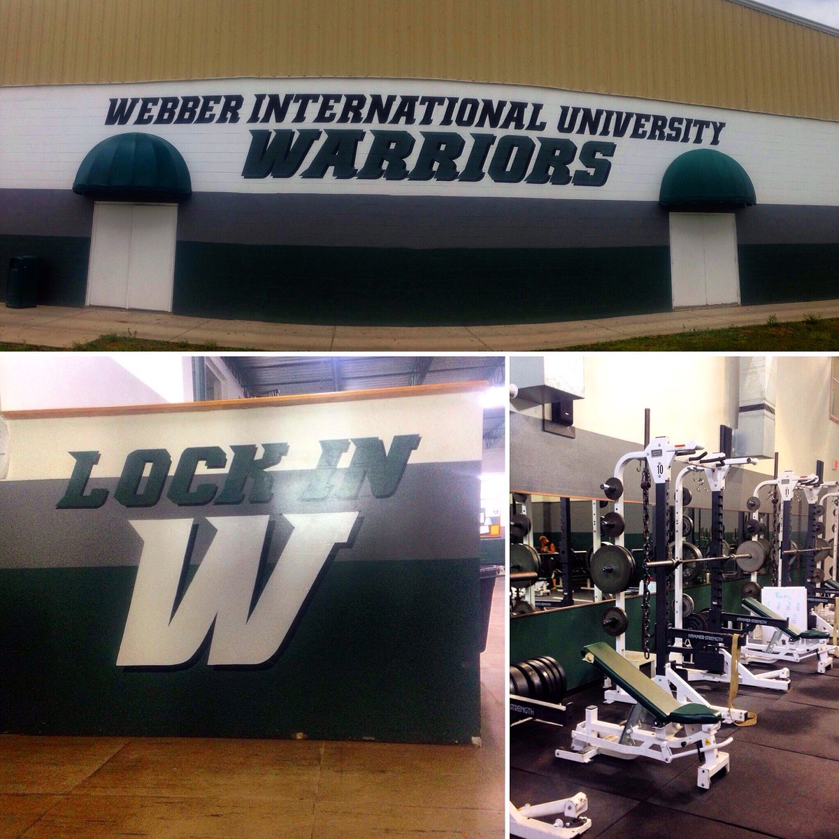WebberStrength's tweet photo. Changes are happening inside and out this spring at Webber! #freshpaint #CHEEAH #onlythebeginning #warriorpride https://t.co/6k0YdyUaO1