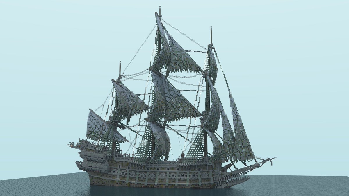 BlockFortress's tweet image. Hey guys! Sorry about the wait, the Flying Dutchman is up for download! planetminecraft.com/project/the-fl…