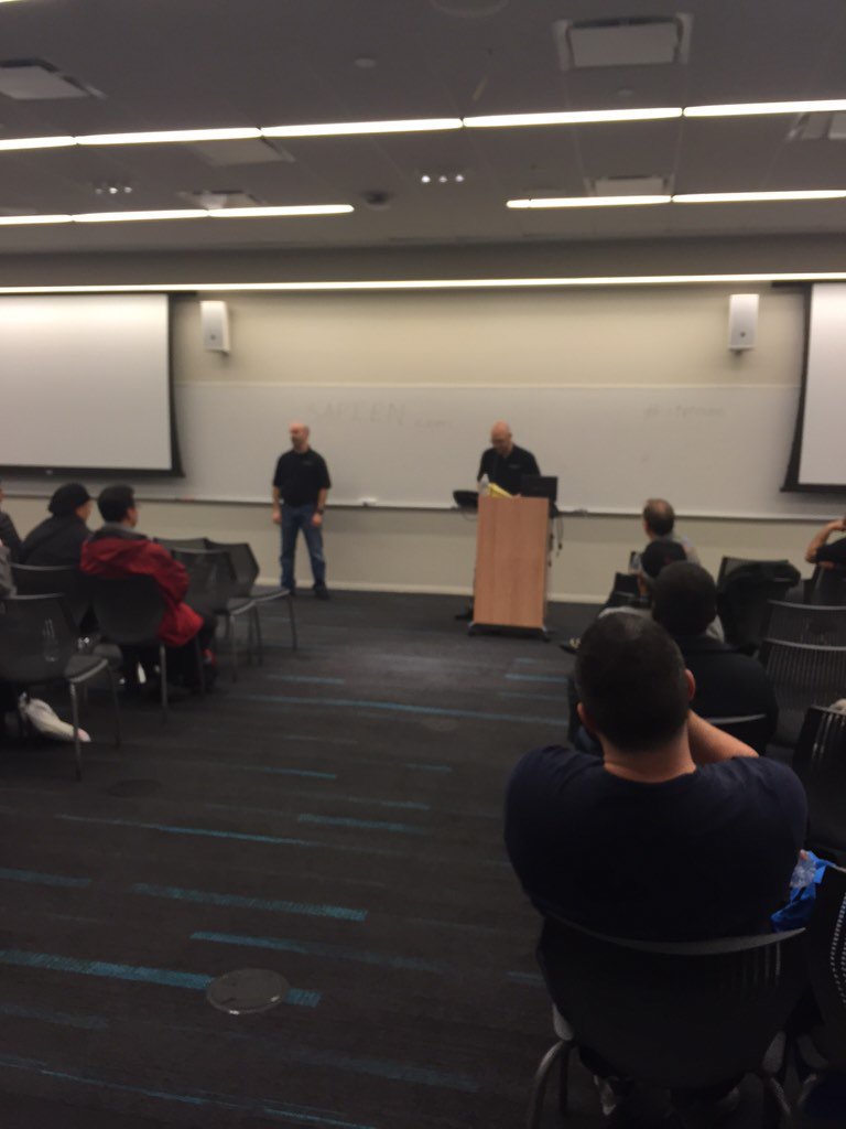 itproconny's tweet photo. @bserebin raffling off prizes in the end session at #ITProConNY. https://t.co/s9PckuCdLs