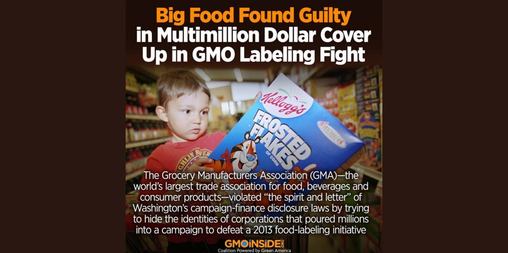 SoilClimateAll's tweet photo. The GMA Found Guilty in Multimillion Dollar Cover Up. #labelgmos #pepsi https://t.co/VrlA3tB881 @GroceryMakers https://t.co/BFd4FuNU0n