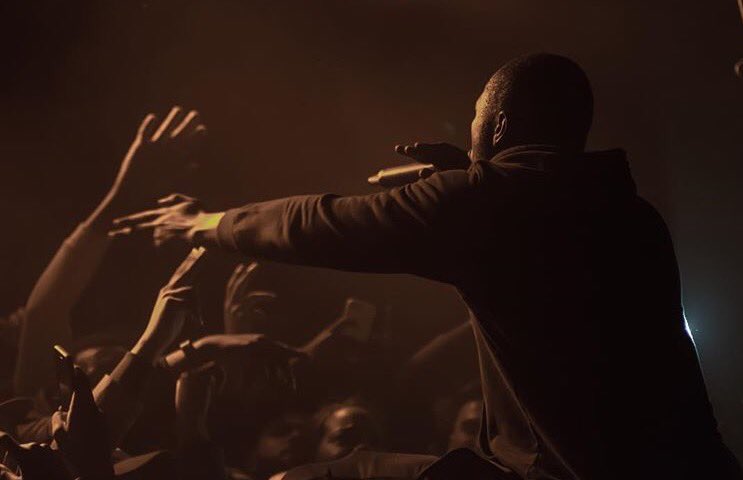 stormzy's tweet image. US tour DONE! San Francisco rounded the tour off properly! Now off to Holland for Paaspop festival 💥 #MERKY 🌎